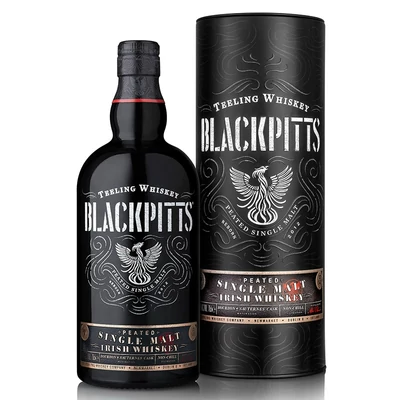 Teeling Blackpitts Peated Single Malt whiskey DRS (0,7L / 46%)