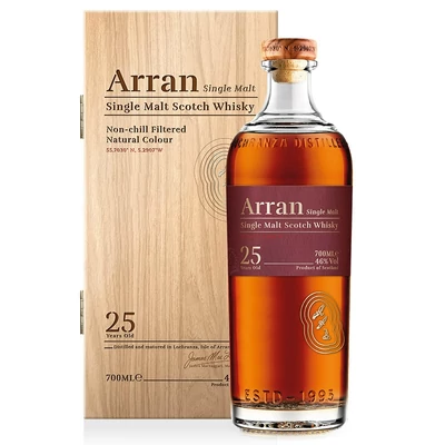 Arran 25 éves whisky (0,7L / 46%)
