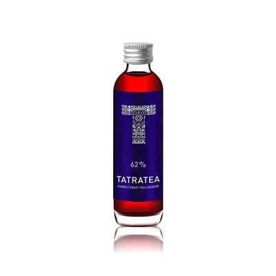 Tatratea Erdei Gyümölcs mini tealikőr 62% (0,04L / 62%)