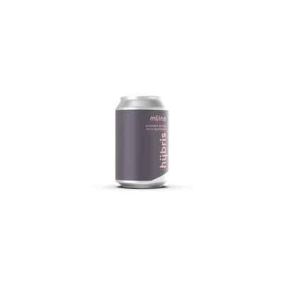 Hübris Mülna - raspberry sour ale DRS (0,33L / 3,7%)