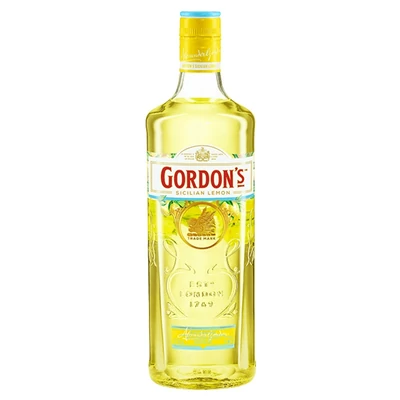 Gordons Sicilian Lemon gin DRS (0,7L / 37,5%)