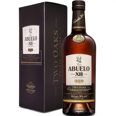 Abuelo 12 éves Two Oaks rum DRS (0,7L / 40%)