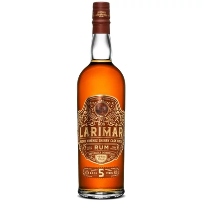 Larimar 5 éves Pedro Ximenez Cask Finish rum (0,7L / 40%)