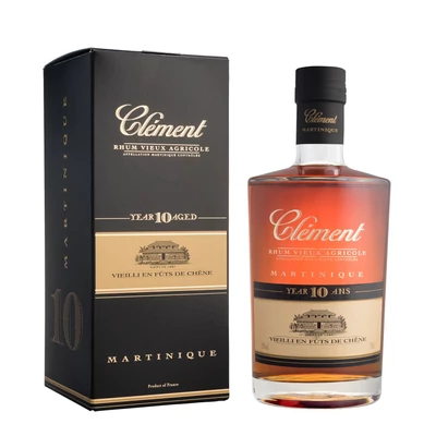 Clement 10 éves rum DRS (0,7L / 42%)