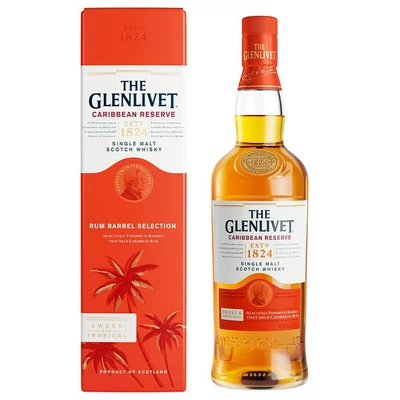 The Glenlivet Caribbean Reserve whisky (0,7L / 40%)