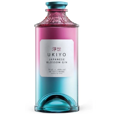 Ukiyo Japanese Blossom gin DRS (0,7L / 40%)
