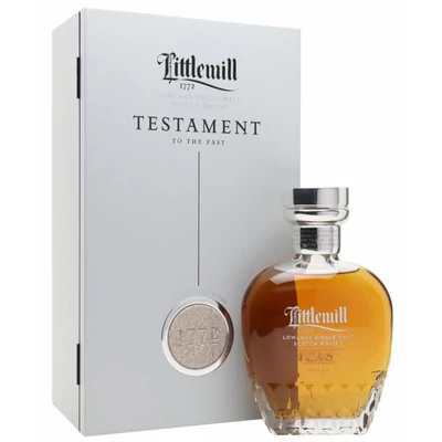 Littlemill Testament 44 éves whisky (0,7L / 42,5%)