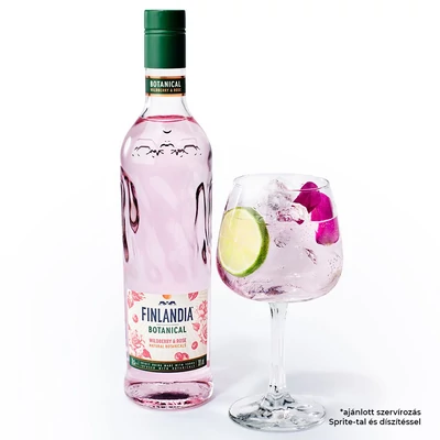 Finlandia vodka Botanical Wildberry&Rose DRS (0,7L / 30%)
