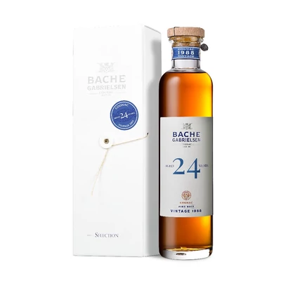 Bache-Gabrielsen Vintage 1988 24 éves Fins Bois cognac (0,7L / 40,8%)