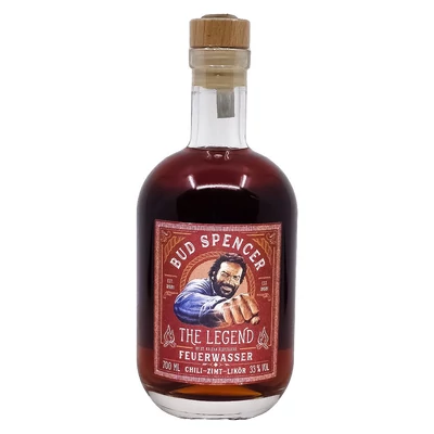 Bud Spencer The Legend Feuerwasser chilis-fahéjas likőr DRS (0,7L / 33%)