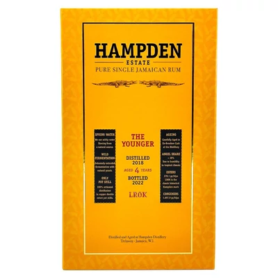 Hampden 2018 LROK The Younger rum (3L / 47%)