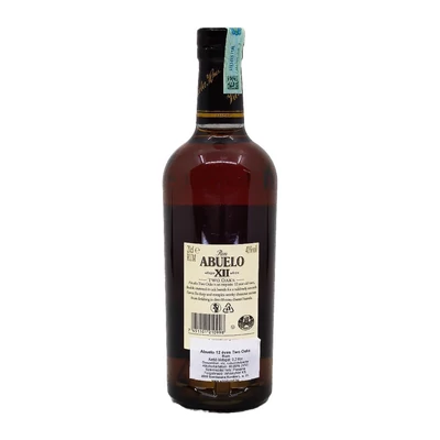 Abuelo 12 éves Two Oaks DRS rum (0,2L / 40%)