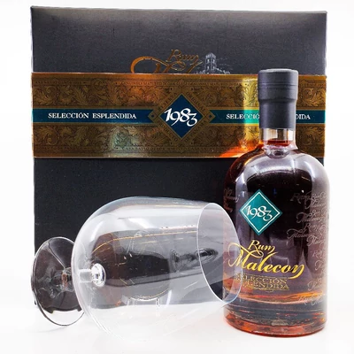 Malecon Seleccion Esplendida Vintage 1983 + 1 ajándék pohárral (0,7L / 40%)