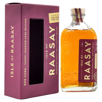 Isle of Raasay Dún Cana Rye&Sherry Double Cask Single Malt whisky (0,7L / 52%)
