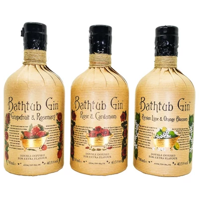 Bathtub gin Rose&Cardamom (0,7L / 40,3%)