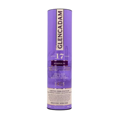 Glencadam 17 éves PX Sherry Quarter Cask Finish whisky (0,7L / 46%)