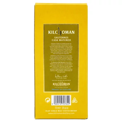 Kilchoman Sauternes Cask 2024 whisky DRS (0,7L / 50%)
