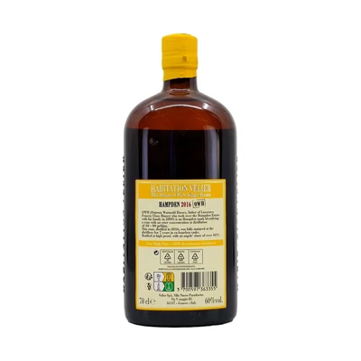 Hampden 7 éves Habitation Velier rum (0,7L / 60%)