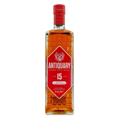 Antiquary Scotch 15 éves Claret cask whisky (0,7L / 40%)