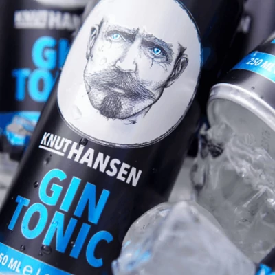 Knut Hansen gin & tonic RTD DRS (0,25L / 10%)