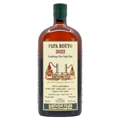 Papa Rouyo 2022 Habitation Velier rum (0,7L / 56,7%)
