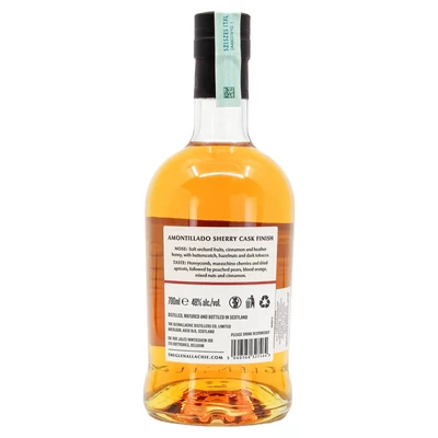 GlenAllachie 9 éves Sherry Cask Series - Amontillado Cask whisky DRS (0,7L / 48%)