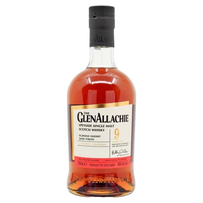 GlenAllachie 9 éves Sherry Cask Series - Oloroso Cask whisky DRS (0,7L / 48%)