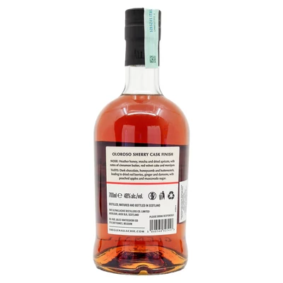 GlenAllachie 9 éves Sherry Cask Series - Oloroso Cask whisky DRS (0,7L / 48%)