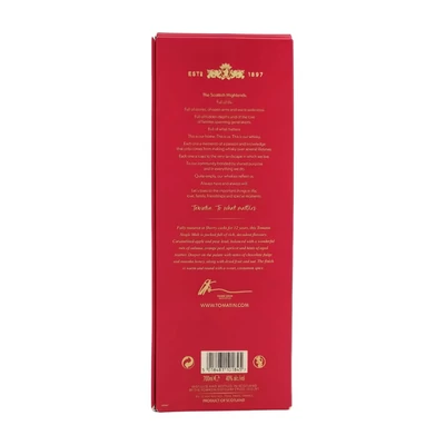 Tomatin 12 éves Sherry Cask whisky DRS (0,7L / 40%)