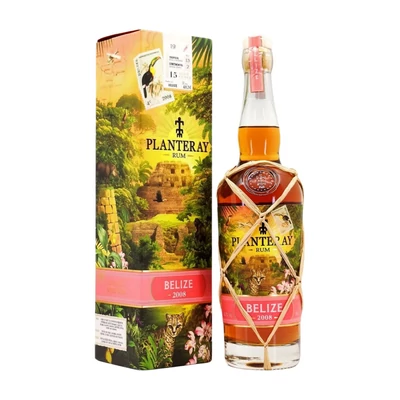 Planteray Vintage 2008 Belize rum (0,7L / 48,3%)