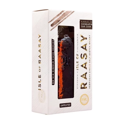 Isle of Raasay 5 éves Na Sia Single Cask Series - Chinkapin Cask whisky (0,7L / 62%)
