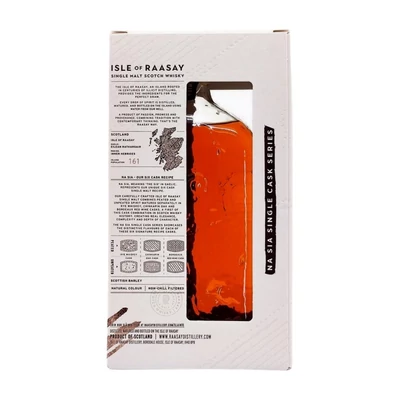 Isle of Raasay 5 éves Na Sia Single Cask Series - Chinkapin Cask whisky (0,7L / 62%)