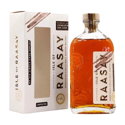 Isle of Raasay 5 éves Na Sia Single Cask Series - Chinkapin Cask whisky (0,7L / 62%)