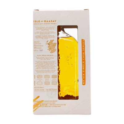 Isle of Raasay 5 éves Na Sia Single Cask Series - Rye Cask whisky (0,7L / 60,9%)