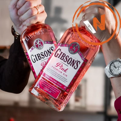 Gibson’s Pink gin DRS (0,7L / 37,5%)