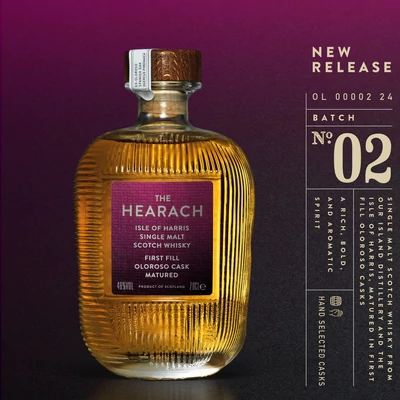 The Hearach Oloroso Sherry Edition whisky (0,7L / 46%)