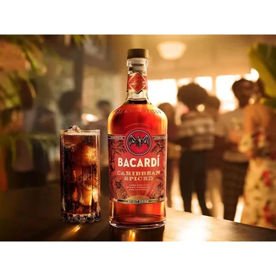Bacardí Caribbean Spiced rum DRS (0,7L / 40%)