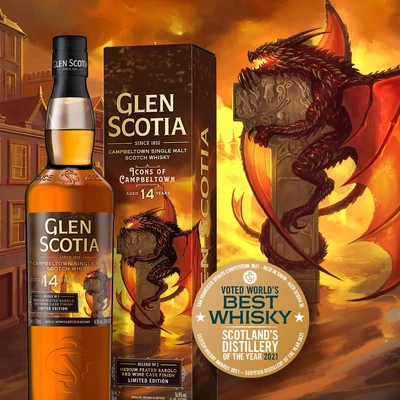 Glen Scotia - Icons of Campbeltown No.2 - The Dragon Single Malt whisky DRS (0,7L / 56,8%)