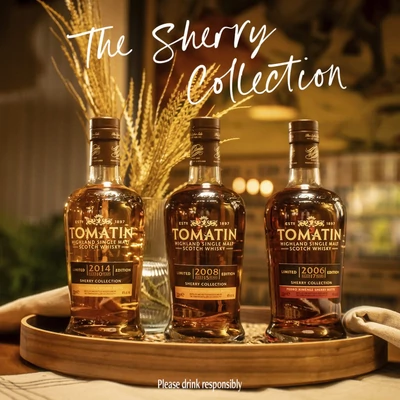 Tomatin Sherry Collection 17 éves Pedro Ximénez Edition whisky DRS (0,7L / 46%)