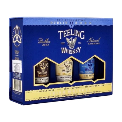 Teeling Dublin Born Trinity mini whiskey pack (0,15 L / 46%)