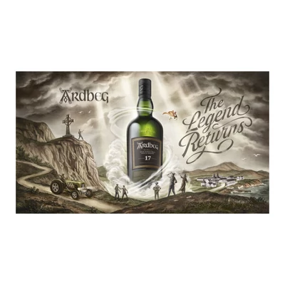 Ardbeg 17 éves whisky (0,7L / 40%)