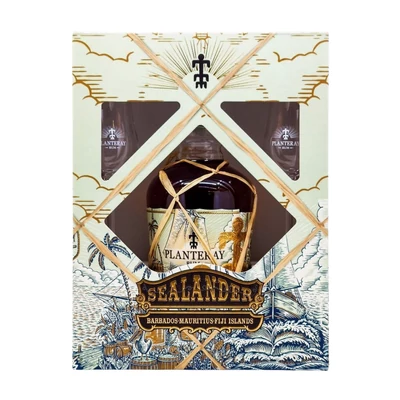Planteray Sealander rum 2 pohárral (0,7L / 40%)