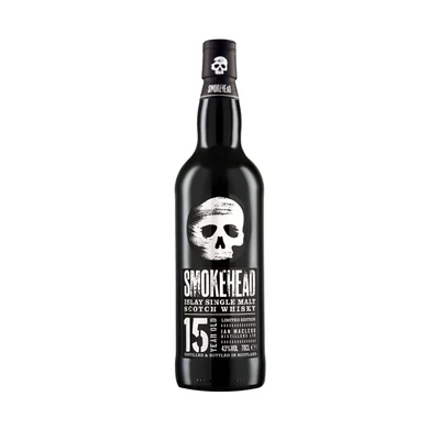 Smokehead 15 éves whisky DRS (0,7L / 43%)