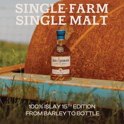 Kilchoman 9 éves 100% Islay 15th Edition whisky DRS (0,7L / 50%)
