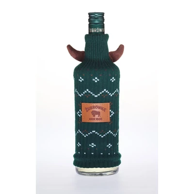 Zubrowka Bison Grass vodka pulóverben DRS (0,7L / 37,5%)