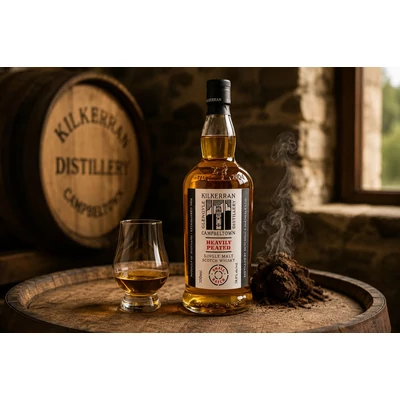 Kilkerran Heavily Peated Batch 13. whisky DRS (0,7L / 58,6%)