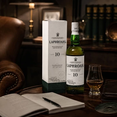 Laphroaig 10 éves whisky DRS (0,7L / 40%)