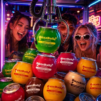 BuzzBallz Passion Fruit Martini cocktail RTD (0,2L / 13,5%)