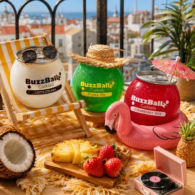 BuzzBallz Passion Fruit Martini cocktail RTD (0,2L / 13,5%)
