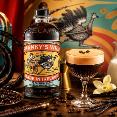 Shanky's Whip Black Ír whiskeylikőr DRS (0,7L / 33%)